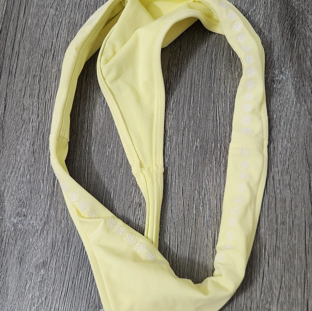 New!Pink‎ x Frankies Bikini Popcorn Yellow Thong Rosemary Itsy Bikini Bottom